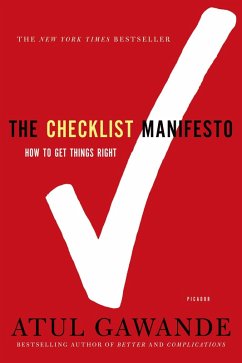 The Checklist Manifesto (eBook, ePUB) - Gawande, Atul