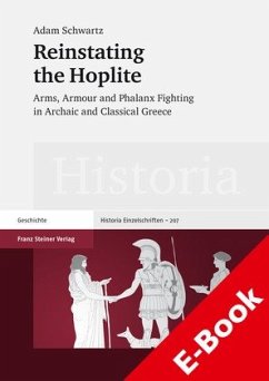 Reinstating the Hoplite (eBook, PDF) - Schwartz, Adam