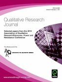 Selected papers from the 2012 Association of Qualitative Research/ Discourse, Power and Resistance conference (eBook, PDF)