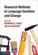 Research Methods in Language Variation... - Bild 1