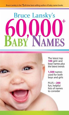 60,000+ Baby Names (eBook, ePUB) - Lansky, Bruce