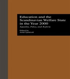Cover Education and the Scandinavian Welfare State in the Year 2000 (eBook, ePUB)