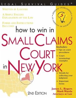 Cover How to Win in Small Claims Court in New York (eBook, ePUB)