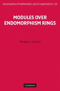 Modules over Endomorphism Rings (eBook, PDF) - Faticoni, Theodore G.