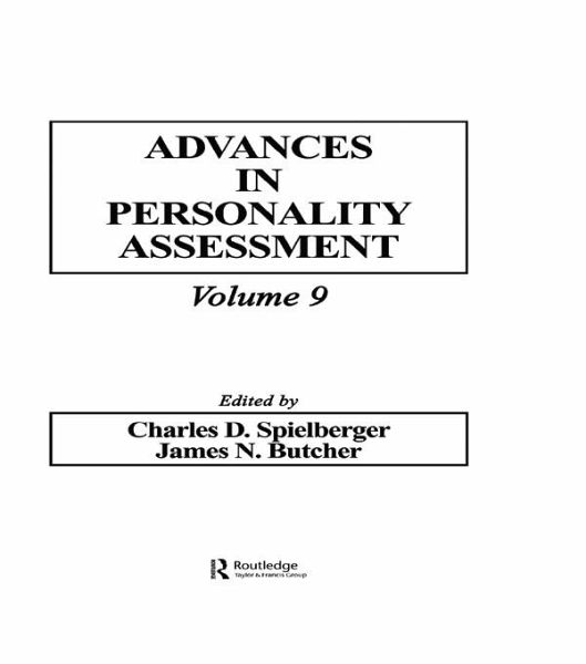 Advances in Personality Assessment (eBook, ePUB)