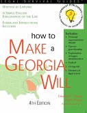 How to Make a Georgia Will (eBook, ePUB)