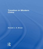 Taxation in Modern China (eBook, PDF)