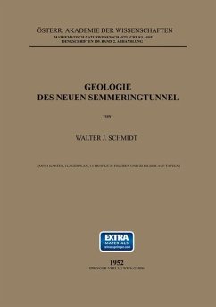 Geologie des Neuen Semmeringtunnel - Schmidt, Walter J.