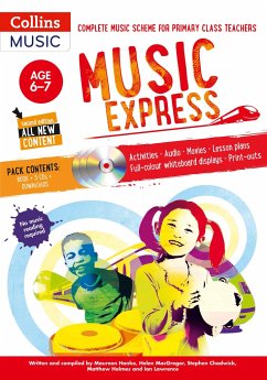 Music Express: Age 6-7 (Book + 3cds + DVD-Rom) - MacGregor, Helen