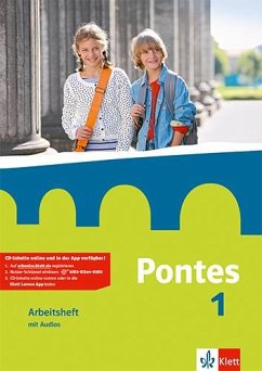 Pontes 1. Arbeitsheft mit Audios 1. Lernjahr