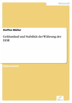 Geldumlauf und Stabilität der Währung der DDR (eBook, PDF) - Müller, Steffen