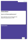 Sport als Massenphänomen? (eBook, PDF)