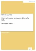 Unternehmensbewertungsverfahren für KMU (eBook, PDF)