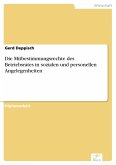 Die Mitbestimmungsrechte des Betriebsrates in sozialen und personellen Angelegenheiten (eBook, PDF)
