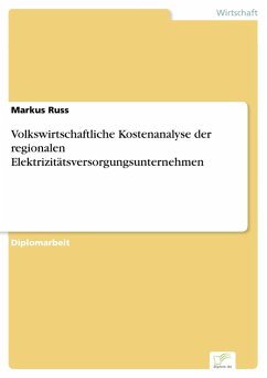 Volkswirtschaftliche Kostenanalyse der regionalen Elektrizitätsversorgungsunternehmen (eBook, PDF) - Russ, Markus