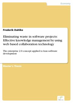 Eliminating waste in software projects: Effective knowledge management by using web based collaboration technology (eBook, PDF) - Dahlke, Frederik