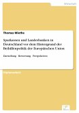 Sparkassen und Landesbanken in Deutschland vor dem Hintergrund der Beihilfenpolitik der Europäischen Union (eBook, PDF)