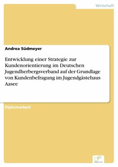 Entwicklung einer Strategie zur Kundenorientierung im Deutschen Jugendherbergsverband auf der Grundlage von Kundenbefragung im Jugendgästehaus Aasee (eBook, PDF) - Südmeyer, Andrea