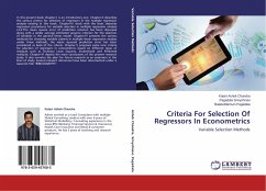 Criteria For Selection Of Regressors In Econometrics - Ashok Chandra, Katari;Srivyshnavi, Pagadala;Pagadala, Balasiddamuni