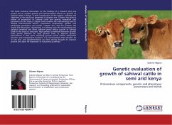 Genetic evaluation of growth of sahiwal cattle in semi arid kenya
