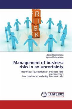 Cover Management of business risks in an uncertainty
