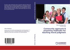 Community approach & preaching methodes for teaching moral judgment