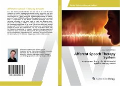 Afferent Speech Therapy System