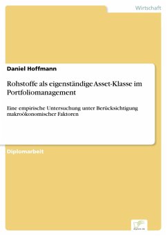 Rohstoffe als eigenständige Asset-Klasse im Portfoliomanagement (eBook, PDF) - Hoffmann, Daniel