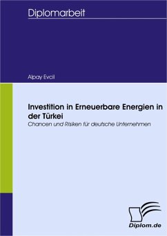 Investition in Erneuerbare Energien in der Türkei (eBook, PDF) - Evcil, Alpay