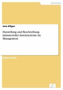 Darstellung und Beschreibung immaterieller Anreizsysteme im Management (eBook, PDF) - Elfgen, Jens