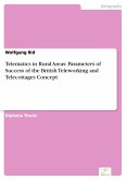 Telematics in Rural Areas: Parameters of Success of the British Teleworking and Telecottages Concept (eBook, PDF)