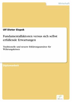 Fundamentalfaktoren versus sich selbst erfüllende Erwartungen (eBook, PDF) - Slopek, Ulf Dieter