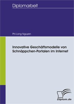 Innovative Geschäftsmodelle von Schnäppchen-Portalen im Internet (eBook, PDF) - Nguyen, Phi Long