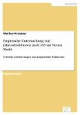Empirische Untersuchung von Jahresabschlüssen nach IAS am Neuen Markt (eBook, PDF)