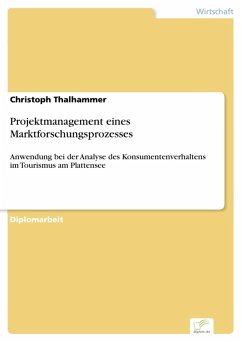 Projektmanagement eines Marktforschungsprozesses (eBook, PDF) - Thalhammer, Christoph