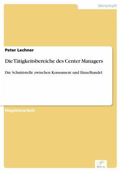 Die Tätigkeitsbereiche des Center Managers (eBook, PDF) - Lechner, Peter