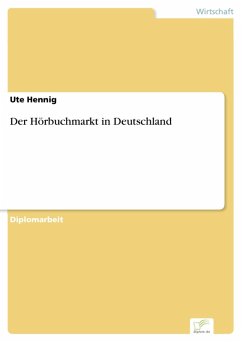 Cover Der Hörbuchmarkt in Deutschland (eBook, PDF)