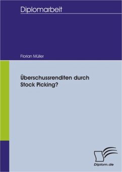 Überschussrenditen durch Stock Picking? (eBook, PDF) - Müller, Florian