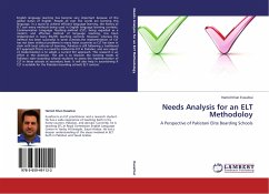 Needs Analysis for an ELT Methodoloy - Eusafzai, Hamid Khan