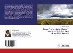 Does Productivity Matter? An Investigation in a Grassland System - Samant, Suvidha
