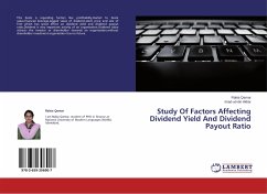 Study Of Factors Affecting Dividend Yield And Dividend Payout Ratio
