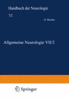 Allgemeine Neurologie VII/2 - Guttmann, Ludwig; Stenvers, H. W.; Forster, E.; Neisser, E.