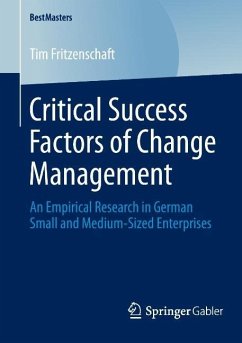 Critical Success Factors of Change Management - Fritzenschaft, Tim