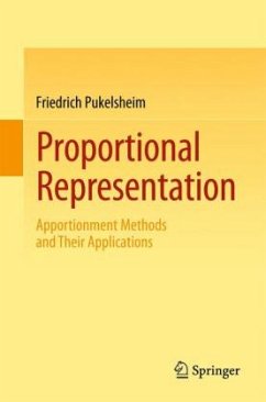 Proportional Representation - Pukelsheim, Friedrich