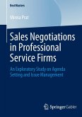 Sales Negotiations in Professional Service Firms