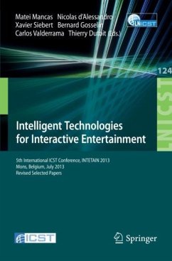 Intelligent Technologies for Interactive Entertainment