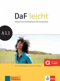 DaF leicht A1.1. Kurs- und Übungsbuch mit Audios und Videos