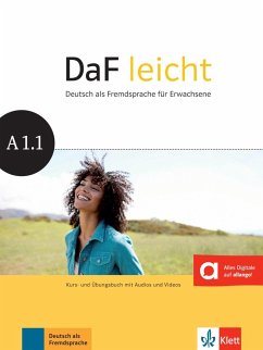 DaF leicht A1.1. Kurs- und Übungsbuch mit Audios und Videos - Jentges, Sabine;Körner, Elke;Lundquist-Mog, Angelika