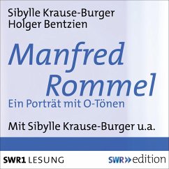 Manfred Rommel (MP3-Download) - Bentzien, Holger; Krause-Burger, Sibylle