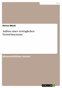 Aufbau eines vertraglichen Vertriebssystems (eBook, PDF) - Moch, Enrico